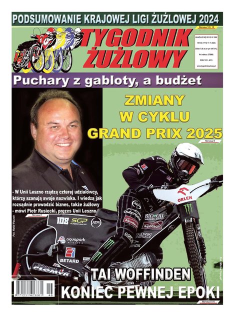 e-prasa: Tygodnik Żużlowy – e-wydanie – 46/2024