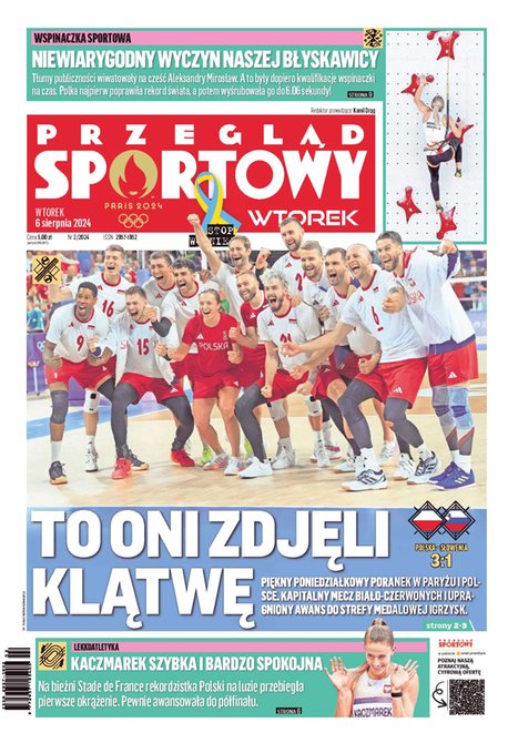 e-prasa: Przegląd Sportowy Wtorek – eprasa – 2/2024