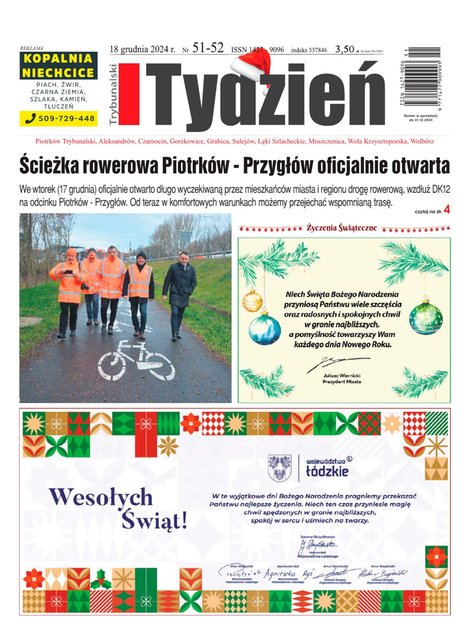 e-prasa: Tydzień Trybunalski – e-wydania – 51-52/2024
