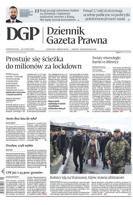 e-prasa: Dziennik Gazeta Prawna – e-wydanie – 40/2024