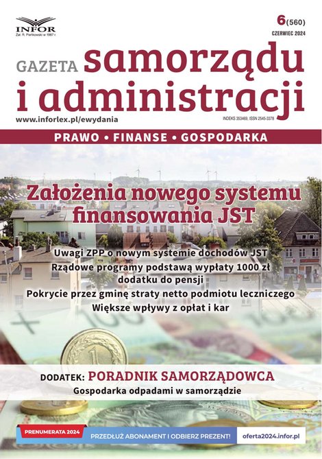 e-prasa: Gazeta Samorządu i Administracji – e-wydanie – 6/2024
