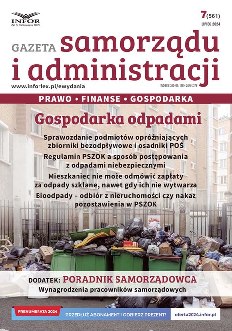 e-prasa: Gazeta Samorządu i Administracji – e-wydanie – 7/2024