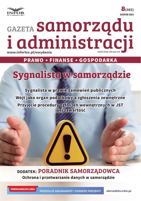 e-prasa: Gazeta Samorządu i Administracji – e-wydanie – 8/2024