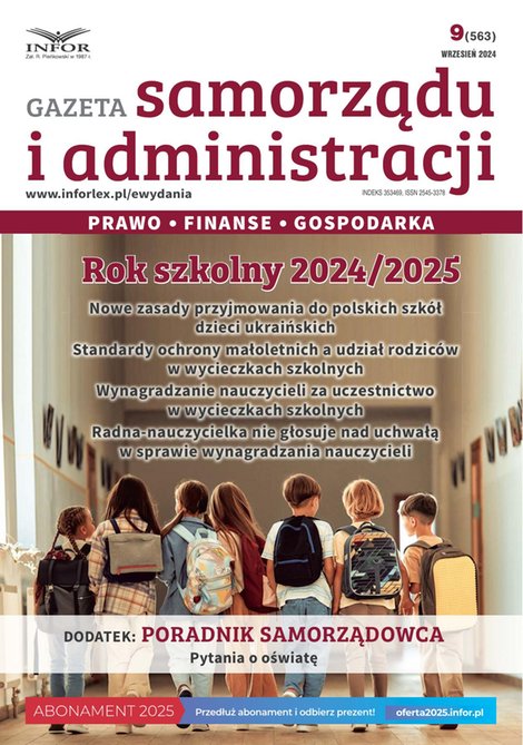 e-prasa: Gazeta Samorządu i Administracji – e-wydanie – 9/2024