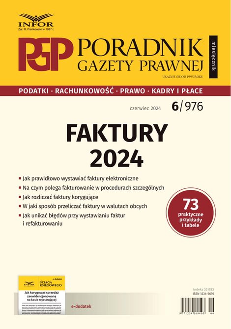 e-prasa: Poradnik Gazety Prawnej – e-wydanie – 6/2024