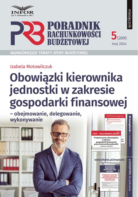 e-prasa: Poradnik Rachunkowości Budżetowej – e-wydanie – 5/2024