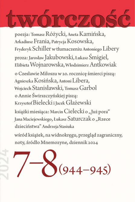 e-prasa: Twórczość – e-wydanie – 7-8/2024