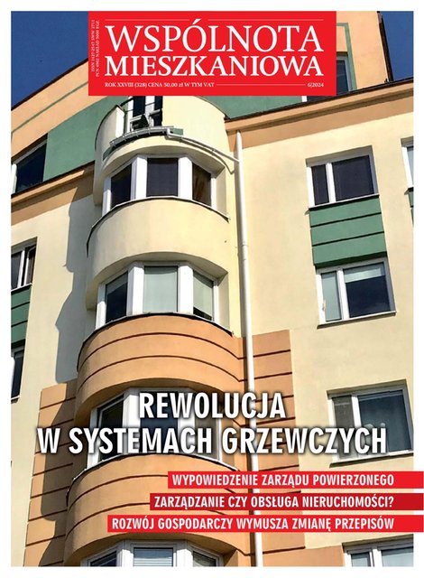 e-prasa: Wspólnota Mieszkaniowa – e-wydania – 6/2024