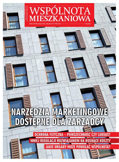 e-prasa: Wspólnota Mieszkaniowa – e-wydania – 7-8/2024