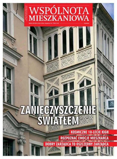 e-prasa: Wspólnota Mieszkaniowa – e-wydania – 10/2024