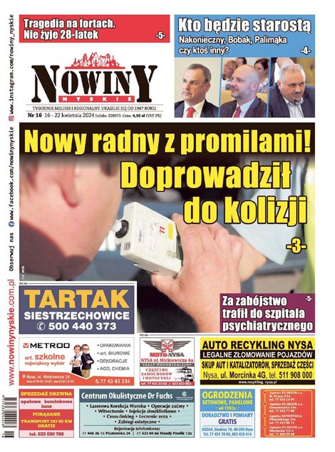 e-prasa: Nowiny Nyskie – e-wydania – 16/2024