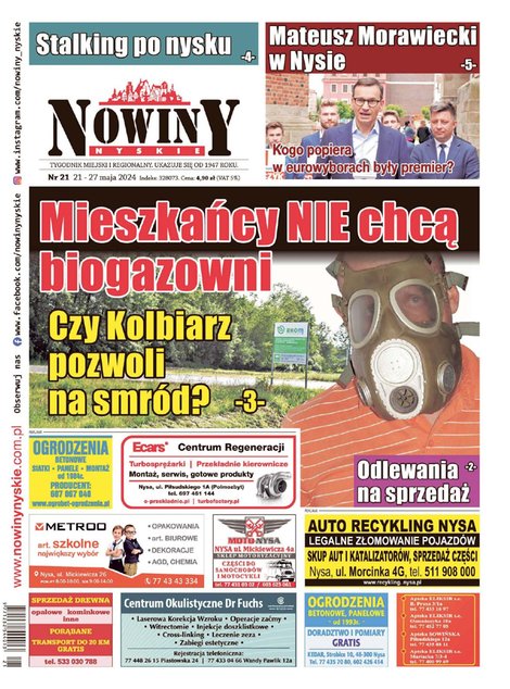 e-prasa: Nowiny Nyskie – e-wydania – 21/2024