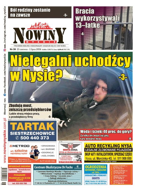 e-prasa: Nowiny Nyskie – e-wydania – 26/2024