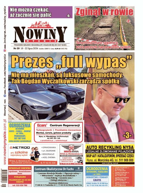 e-prasa: Nowiny Nyskie – e-wydania – 29/2024