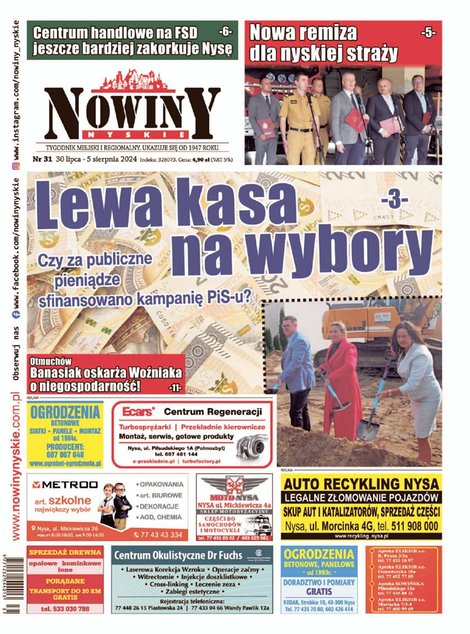e-prasa: Nowiny Nyskie – e-wydania – 31/2024