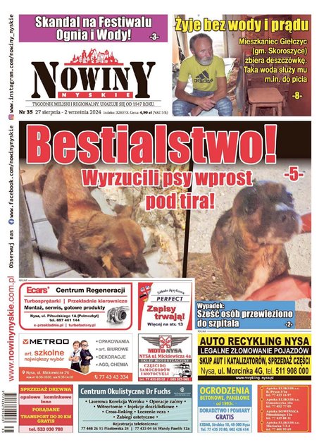 e-prasa: Nowiny Nyskie – e-wydania – 35/2024