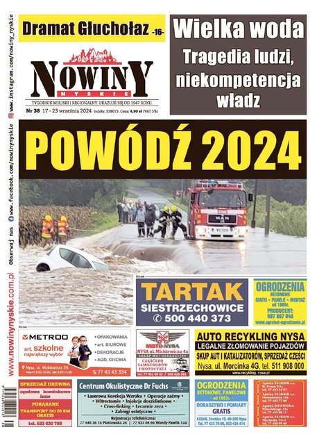 e-prasa: Nowiny Nyskie – e-wydania – 38/2024