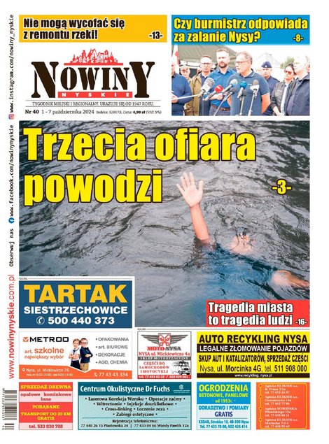e-prasa: Nowiny Nyskie – e-wydania – 40/2024