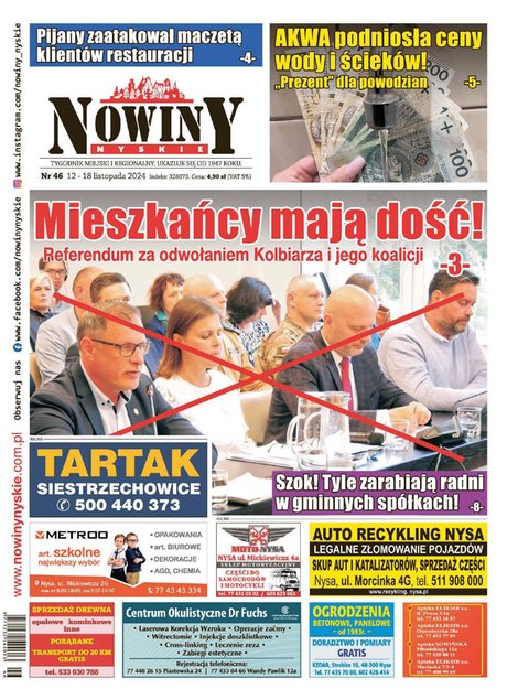 e-prasa: Nowiny Nyskie – e-wydania – 46/2024