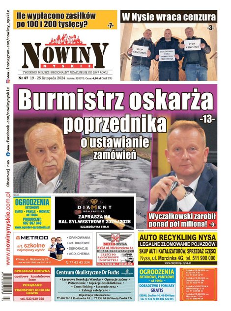 e-prasa: Nowiny Nyskie – e-wydania – 47/2024