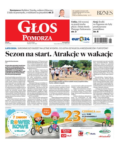 e-prasa: Głos Dziennik Pomorza - Słupsk – e-wydanie – 140/2024