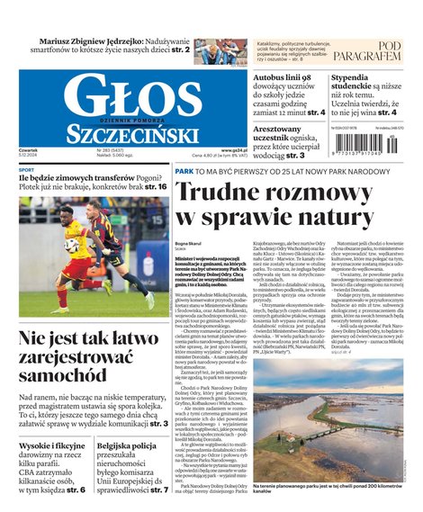 e-prasa: Głos Dziennik Pomorza - Szczecin – e-wydanie – 283/2024