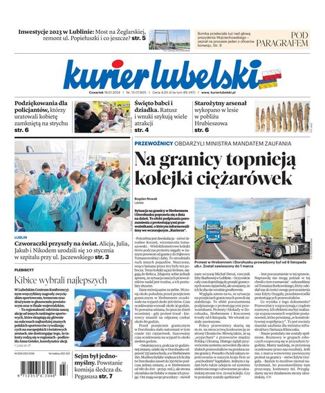 e-prasa: Kurier Lubelski – e-wydanie – 13/2024