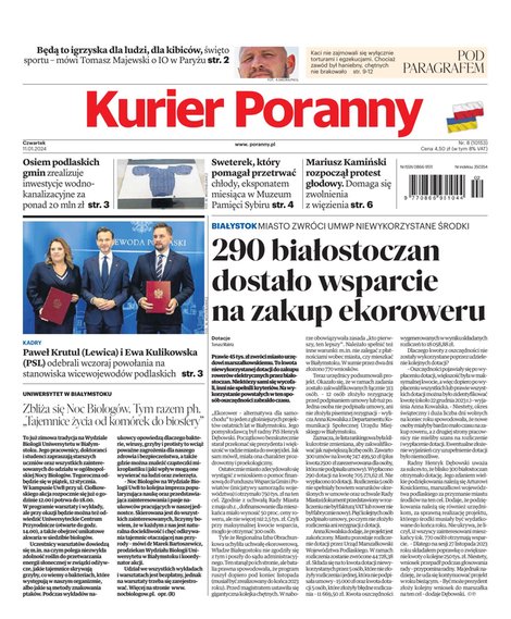 e-prasa: Kurier Poranny – e-wydanie – 8/2024