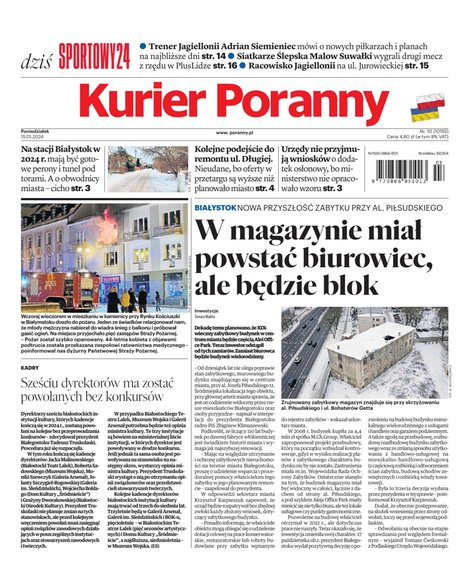 e-prasa: Kurier Poranny – e-wydanie – 10/2024