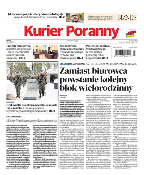 e-prasa: Kurier Poranny – e-wydanie – 16/2024