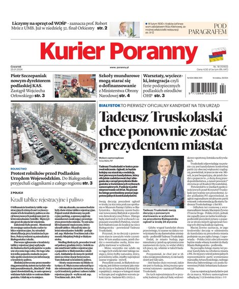 e-prasa: Kurier Poranny – e-wydanie – 18/2024