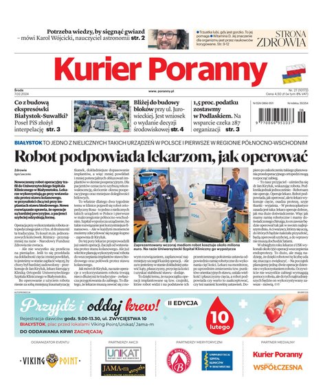 e-prasa: Kurier Poranny – e-wydanie – 27/2024