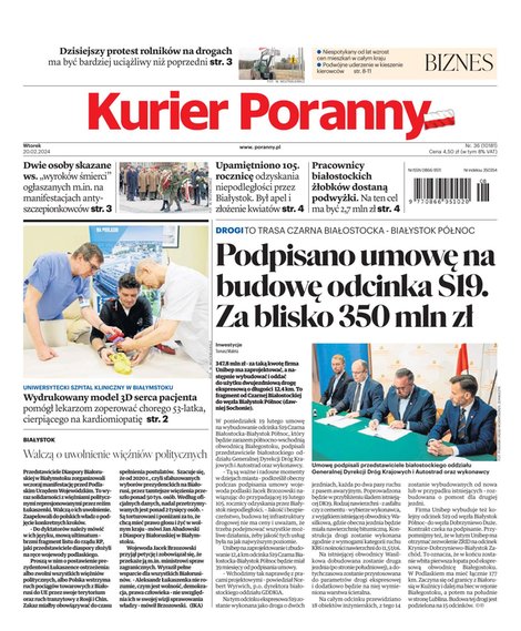 e-prasa: Kurier Poranny – e-wydanie – 36/2024