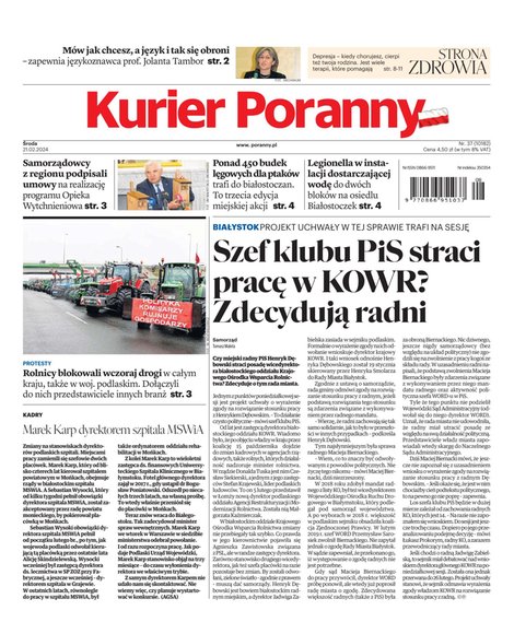 e-prasa: Kurier Poranny – e-wydanie – 37/2024