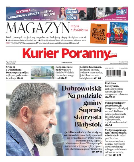e-prasa: Kurier Poranny – e-wydanie – 39/2024