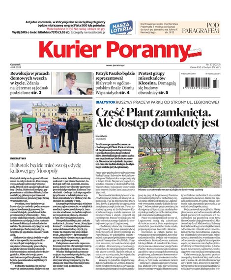 e-prasa: Kurier Poranny – e-wydanie – 67/2024