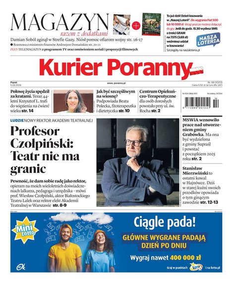 e-prasa: Kurier Poranny – e-wydanie – 68/2024