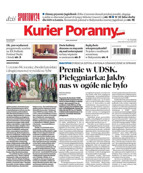 e-prasa: Kurier Poranny – e-wydanie – 74/2024
