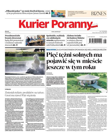 e-prasa: Kurier Poranny – e-wydanie – 75/2024