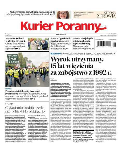 e-prasa: Kurier Poranny – e-wydanie – 76/2024