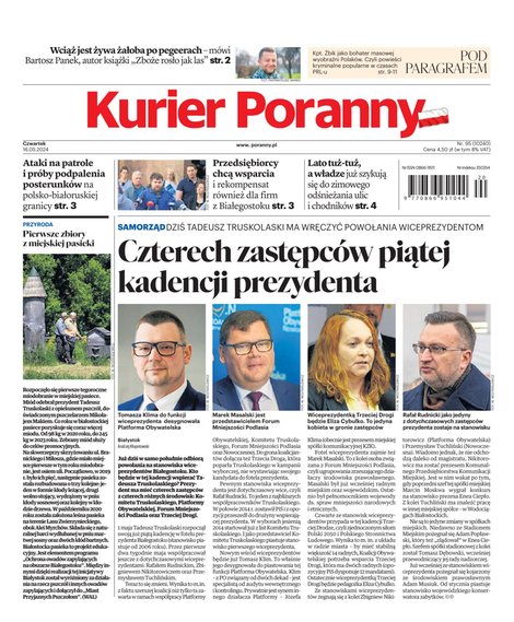 e-prasa: Kurier Poranny – e-wydanie – 95/2024