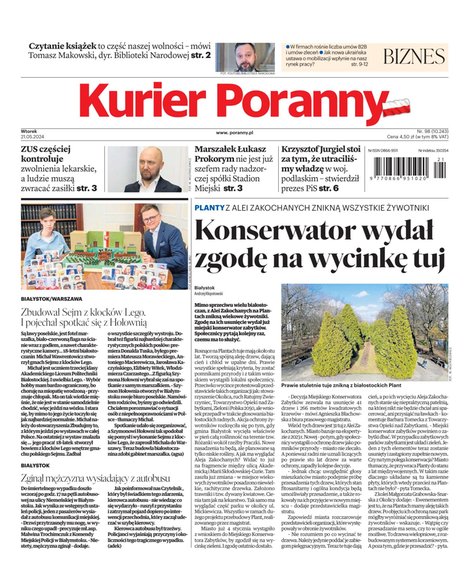 e-prasa: Kurier Poranny – e-wydanie – 98/2024