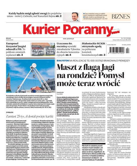 e-prasa: Kurier Poranny – e-wydanie – 103/2024