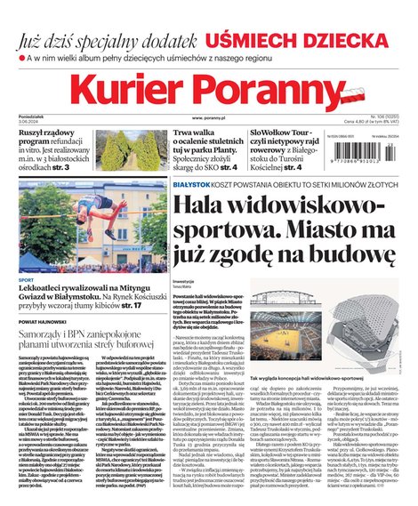e-prasa: Kurier Poranny – e-wydanie – 106/2024