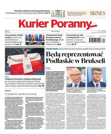 e-prasa: Kurier Poranny – e-wydanie – 112/2024