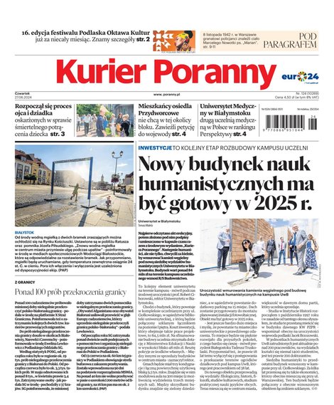 e-prasa: Kurier Poranny – e-wydanie – 124/2024