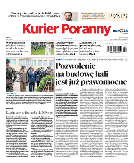 e-prasa: Kurier Poranny – e-wydanie – 127/2024