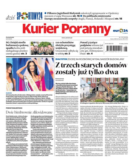 e-prasa: Kurier Poranny – e-wydanie – 131/2024