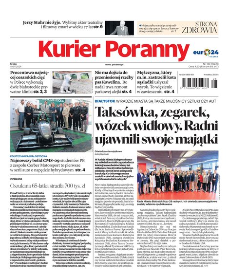 e-prasa: Kurier Poranny – e-wydanie – 133/2024