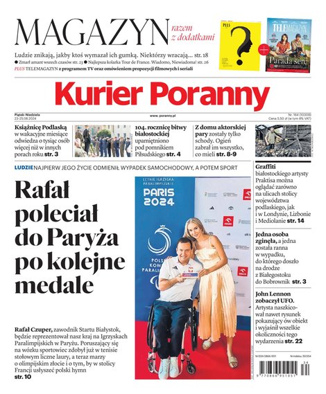 e-prasa: Kurier Poranny – e-wydanie – 164/2024